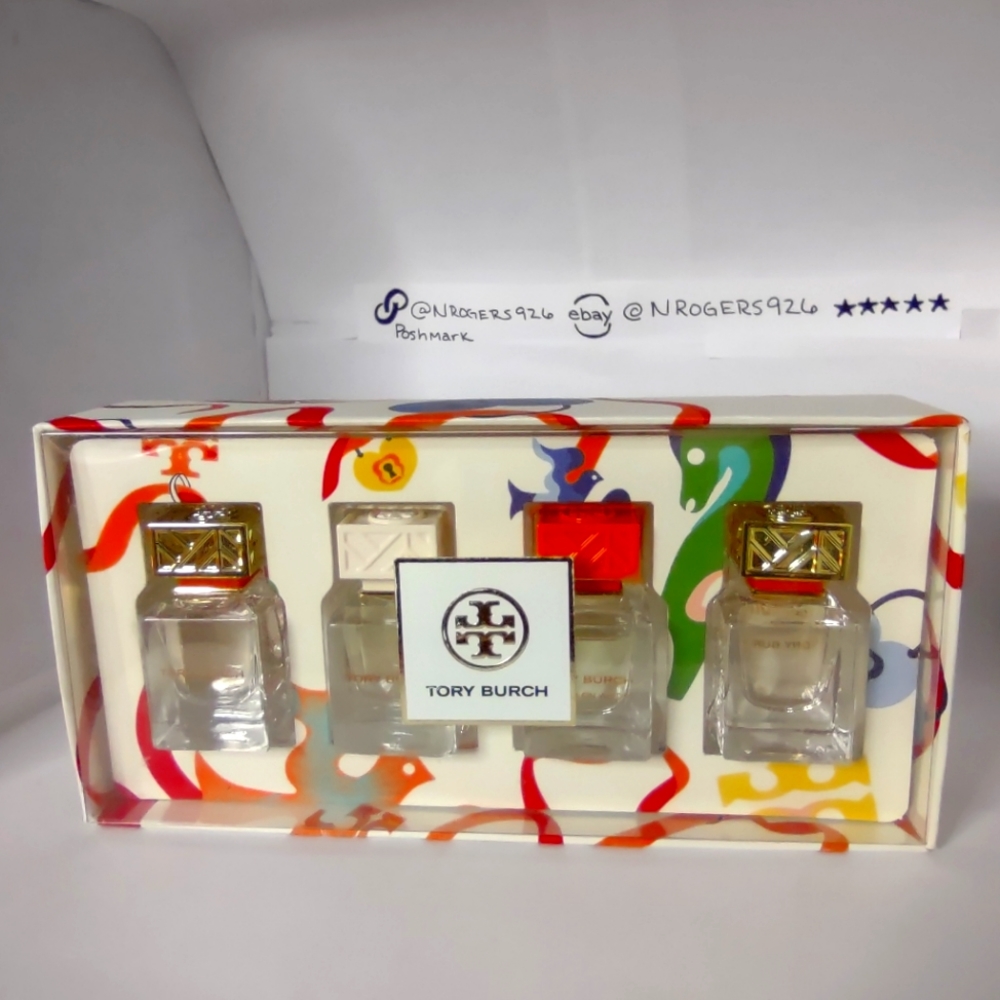 Tory Burch 4pc mini perfume Set